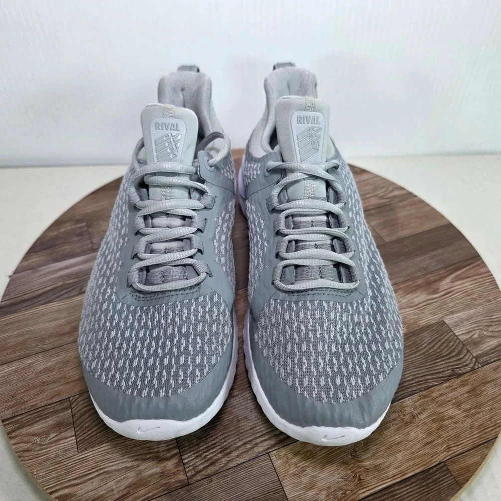 Nike Renew Rival Shoes Mens 6.5 Gray Mesh Low Top Running Sneakers AA7411-006‎